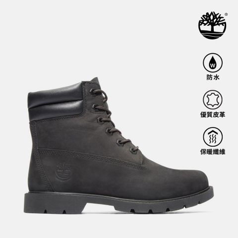 Timberland 女款黑色防水6吋靴|A156S001