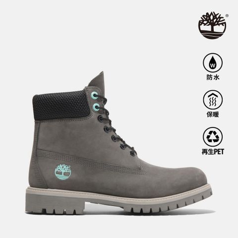 Timberland 男款灰色Timberland Premium防水6吋靴|A2P6WEL8