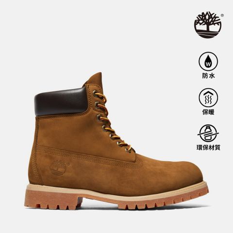 Timberland 男款深小麥色Timberland R Premium防水6吋靴|72066EBL