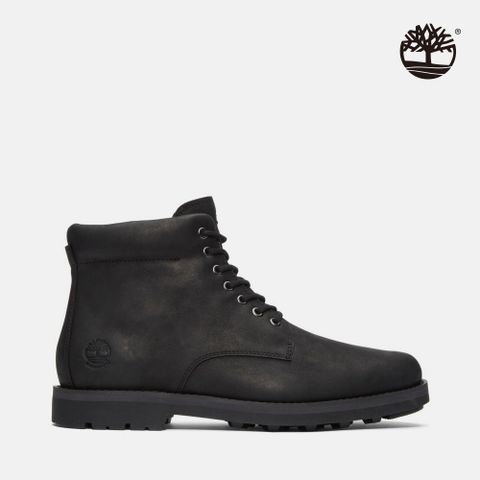 Timberland 男款黑色防水側拉鍊靴|A44ZN015