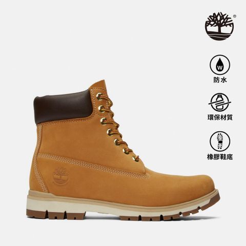 Timberland 男款小麥色中筒防水靴|A1JHF231