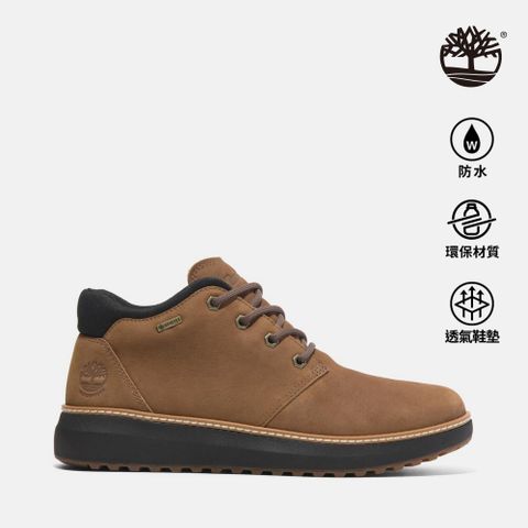 Timberland 男款鐵鏽色GORE-TEX皮革中筒休閒靴|A6A8NEM7