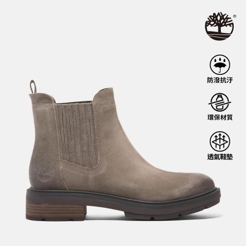 Timberland 女款棕色中筒切爾西靴|A2PBBES4