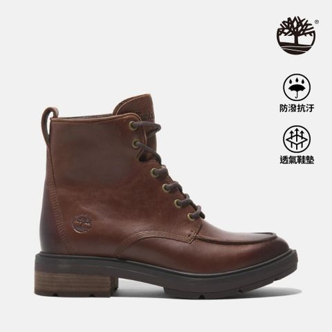 Timberland 女款深棕色中筒休閒靴|A2AJBW01