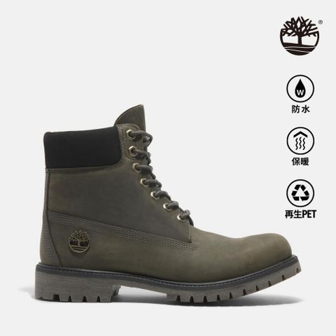 Timberland 男款灰色Timberland R Premium防水6吋靴|A2P6WEL7