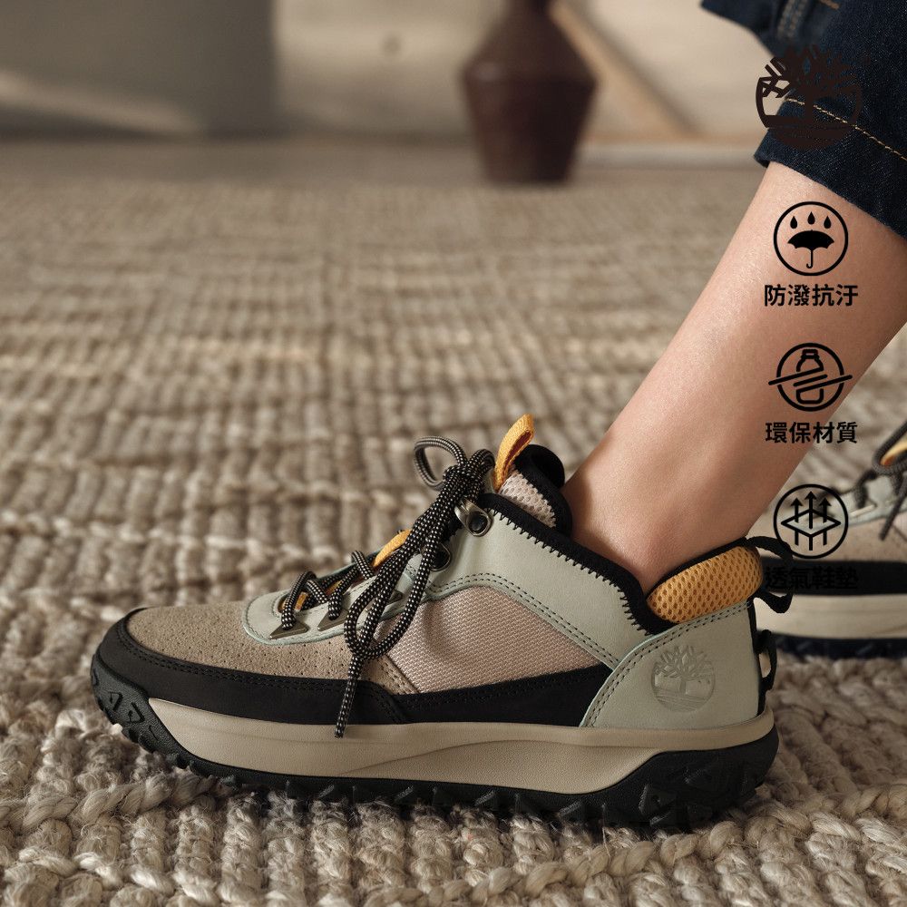 Timberland 女款淺灰色Motion 6低筒健行鞋｜A42EWEA2