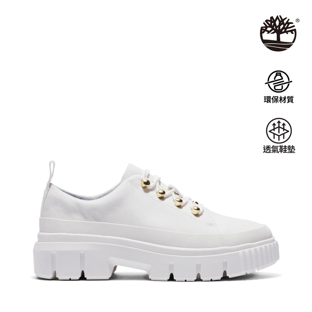 Timberland  女款白色休閒鞋|A5N19L77