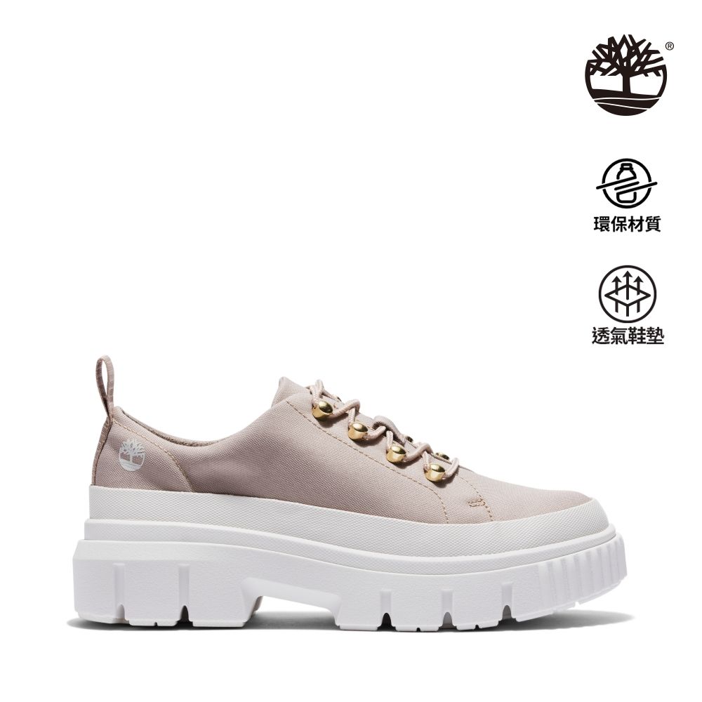 Timberland  女款淺米色休閒鞋|A5P6S269