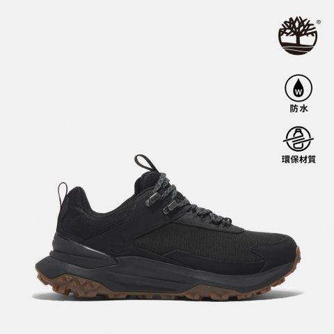 Timberland 男款黑色Motion Access防水低筒健行鞋|A6D9HEK9