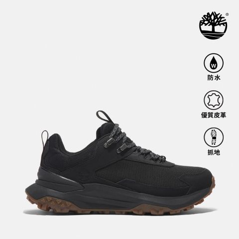 Timberland 男款黑色Motion Access防水低筒健行鞋|A6D9HEK9