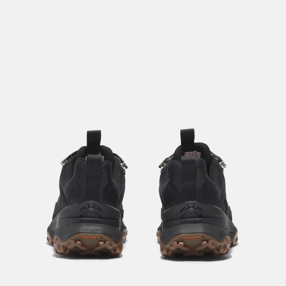 Timberland  男款黑色Motion Access防水低筒健行鞋|A6D9HEK9