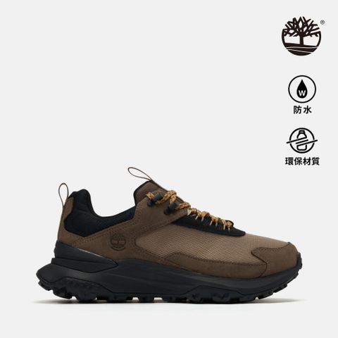 Timberland 男款米色Motion Access防水低筒健行鞋|A6D9HEQH