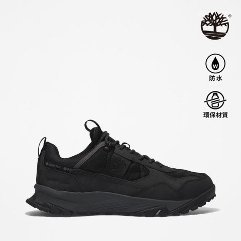 Timberland 男款黑色Lincoln Peak GORE-TEX低筒防水健行鞋|A44DK015