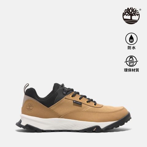Timberland 男款小麥色Lincoln Peak Lite低筒防水健行鞋｜A6D7NEJN