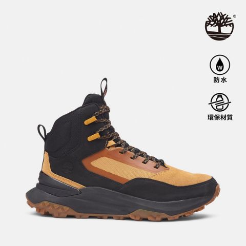 Timberland 男款小麥色Motion Access防水中筒健行鞋|A6DB3EZ0