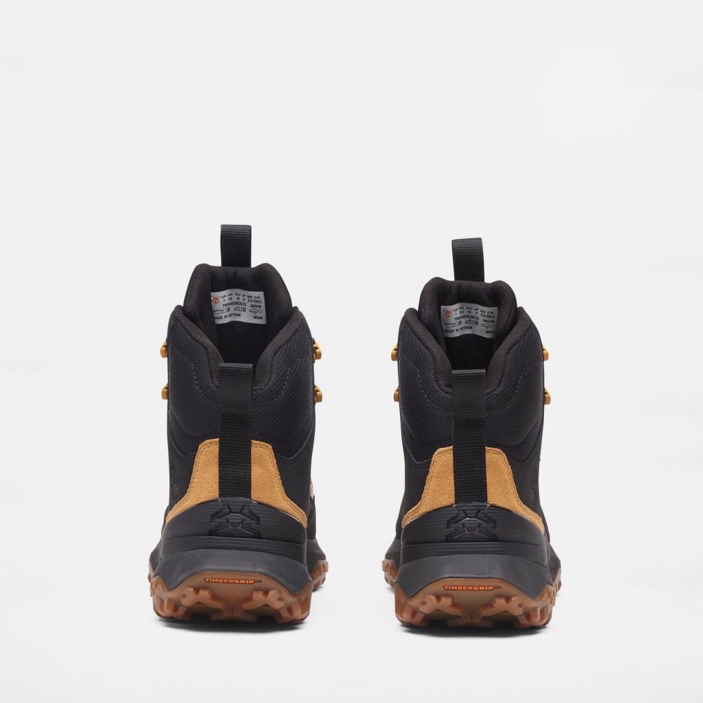 Timberland 男款小麥色Motion Access防水中筒健行鞋|A6DB3EZ0
