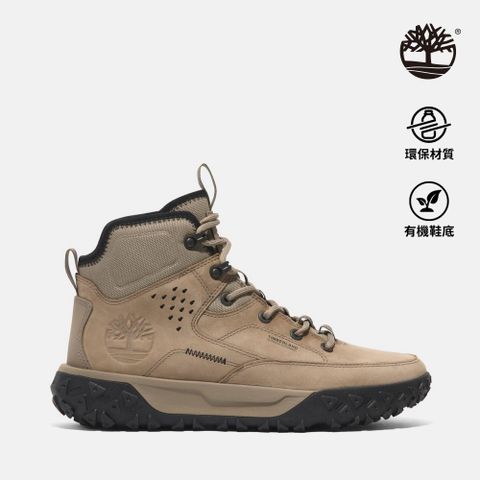 Timberland 男款米色GreenStride TM Motion 6中筒健行鞋|A6CWNEN3