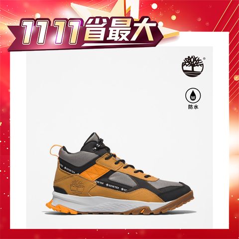 Timberland 男款小麥色Lincoln Peak GORE-TEX中筒防水健行鞋|A44RW231