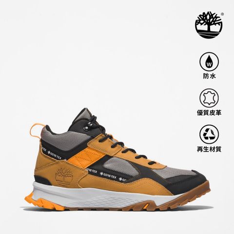 Timberland 男款小麥色Lincoln Peak GORE-TEX中筒防水健行鞋|A44RW231
