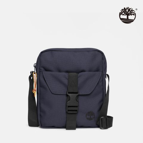 Timberland 中性深藍色休閒側背小包｜A6MEN451