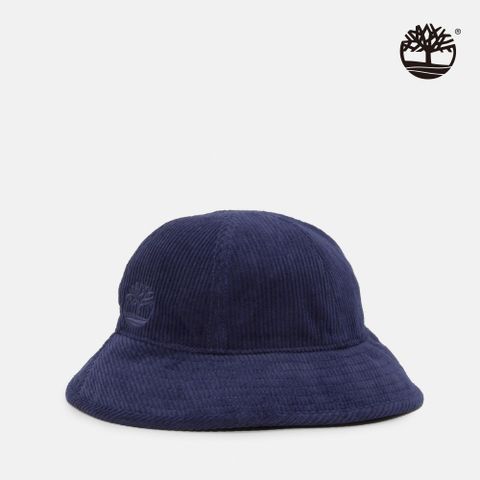 Timberland 中性深藍色圓頂燈芯絨漁夫帽|A5ZHP451
