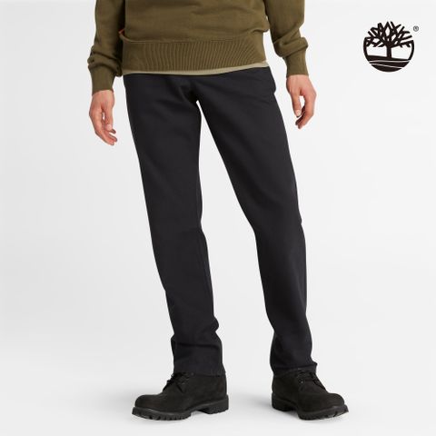 Timberland 男款黑色多口袋休閒長褲|A6FW1001