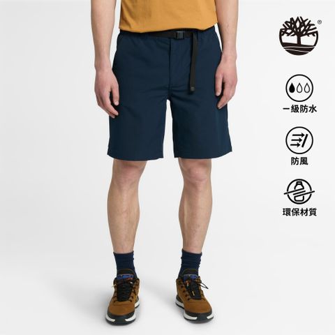 Timberland 男款深寶石藍皮帶短褲|A6YA6433