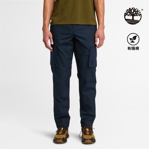 Timberland 男款深寶石藍休閒工裝長褲|A6UQ6433