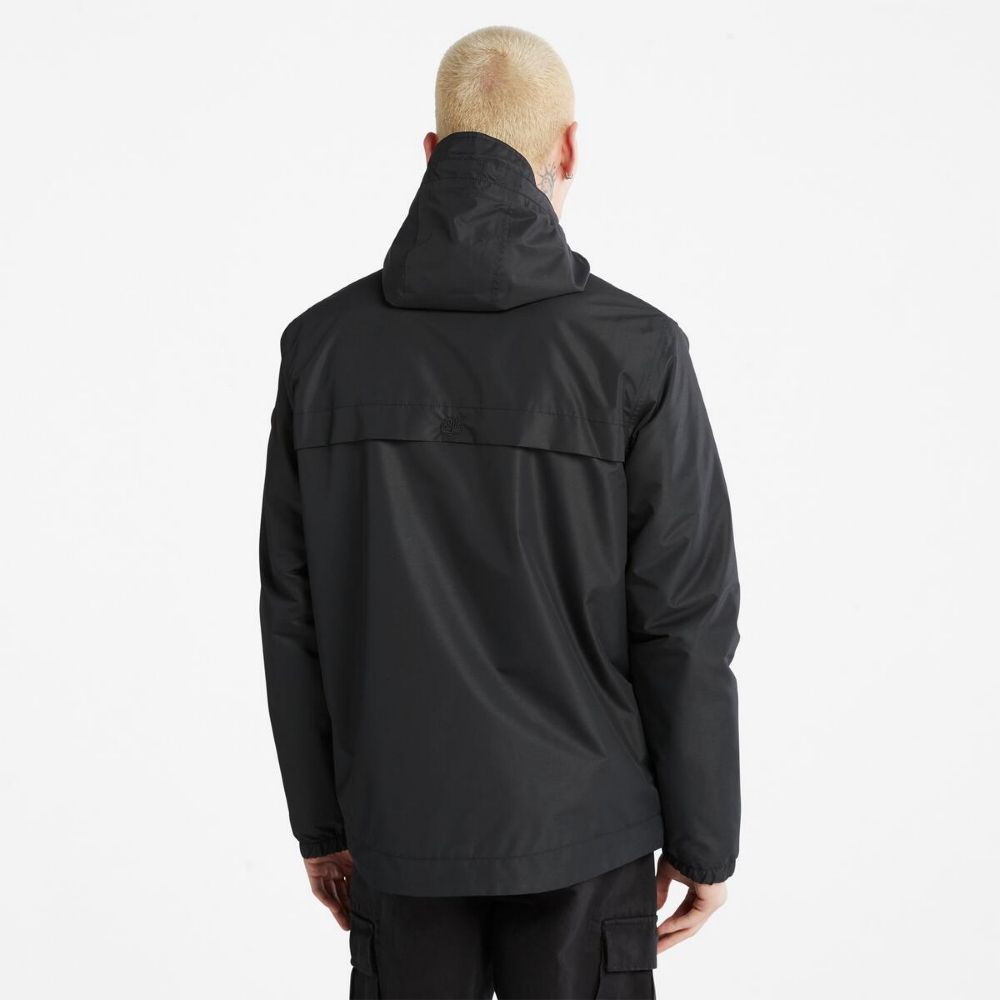 Timberland 男款黑色Benton防潑水工殼外套|A695W001