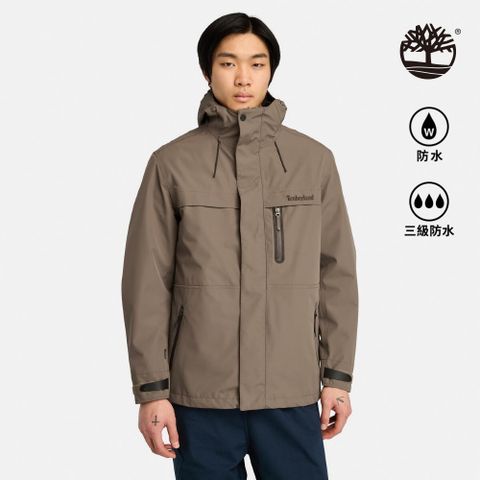 Timberland 男款咖啡色Super Benton 3合1防水工殼外套|A2M6XBK0