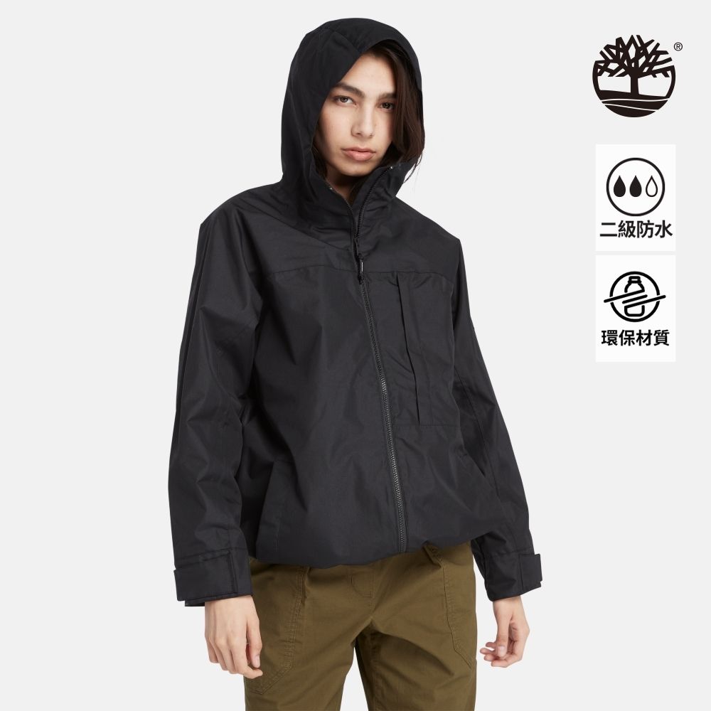 Timberland  女款黑色Benton防水工殼外套|A6HFN001