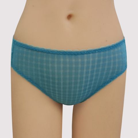 瑪登瑪朵 S-Select 低腰三角萊克內褲(沁綠藍)