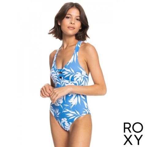 ROXY PT  LOVE ONE PIECE 一件式泳裝 連身泳裝 藍色