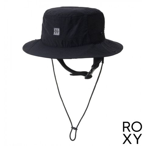 5折▼售價已折【ROXY】UV WATER SURF HAT 戶外運動帽 黑色