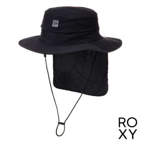 5折▼售價已折【ROXY】UV WATER CAMP HAT 戶外運動帽 黑色