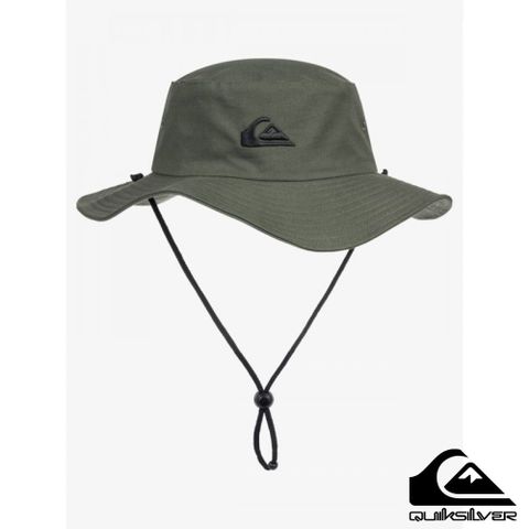 QUIKSILVER BUSHMASTER 戶外運動帽 綠色