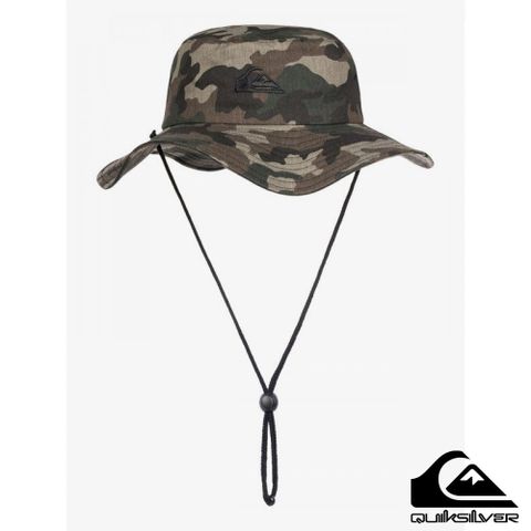 QUIKSILVER BUSHMASTER 戶外運動帽 軍綠