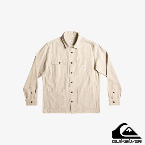 QUIKSILVER GYLE 長袖襯衫 白色