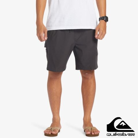 QUIKSILVER TAXER CARGO AMPHIBIAN 水陸浪遊褲 18吋 黑灰