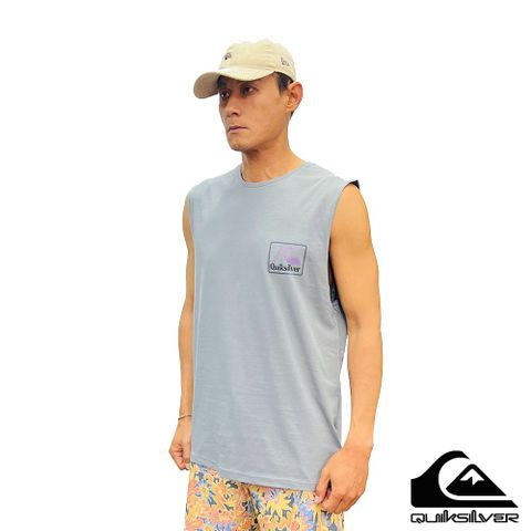 QUIKSILVER SQUARE BIZ MUSCLE 背心 灰色