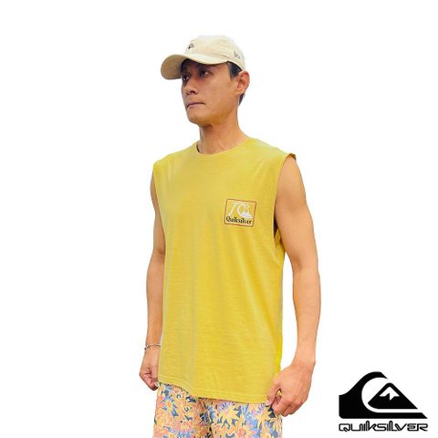 QUIKSILVER SQUARE BIZ MUSCLE 背心 黃色