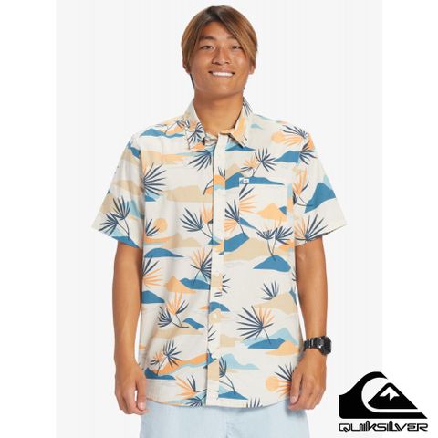 QUIKSILVER SLOW DAZED SS 短袖襯衫 白色