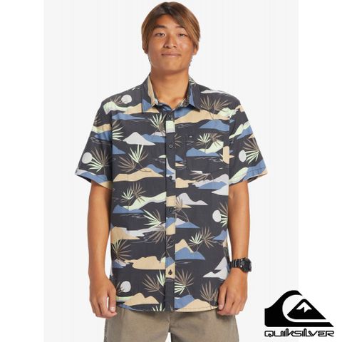 QUIKSILVER SLOW DAZED SS 短袖襯衫 黑色