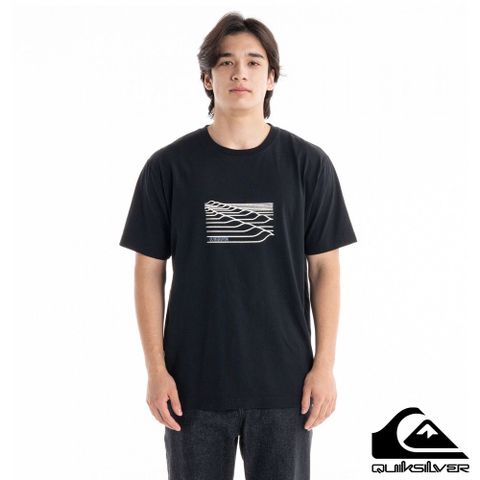 QUIKSILVER CONTINUED WAVE ST 短袖T恤 黑色