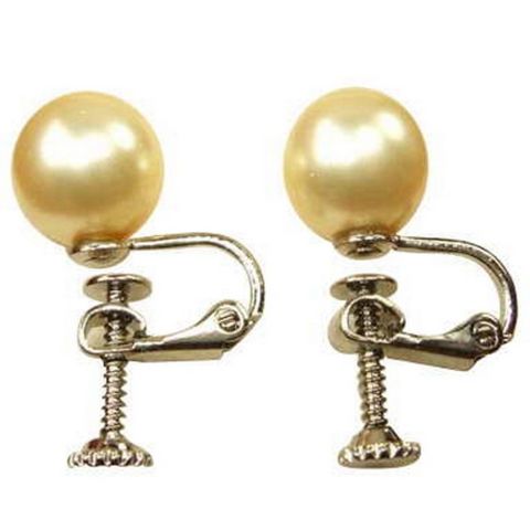 【小樂珠寶】戀戀愛情好簡單-3A南洋深海貝珍珠耳環