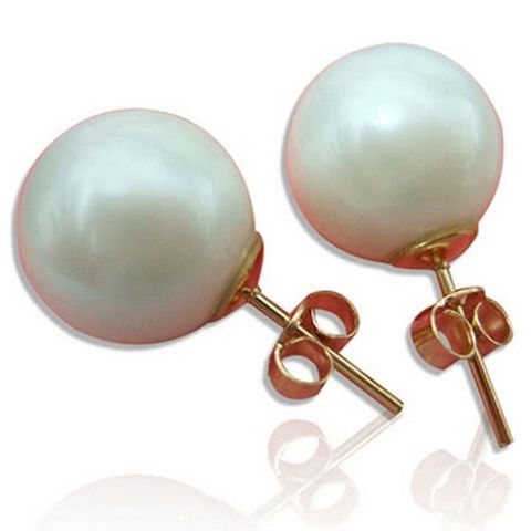 【小樂珠寶】討論度不減-3A南洋深海貝珍珠耳環