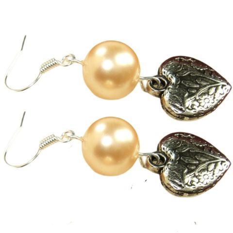 【小樂珠寶】變身亮眼ＧＩＲＬ-3A南洋深海貝珍珠耳環