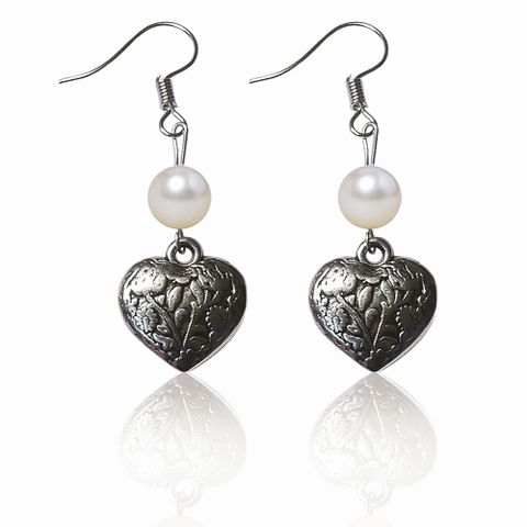 【小樂珠寶】滿載時尚氣息-3A南洋深海貝珍珠耳環