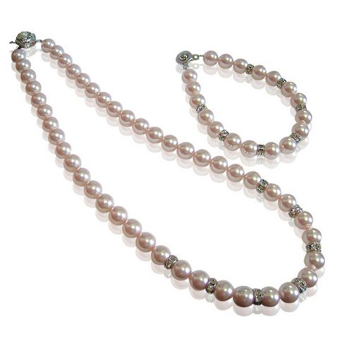 【小樂珠寶】3A正圓南洋深海貝珍珠套組