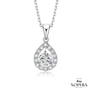 SOPHIA 蘇菲亞珠寶 - 愛洛娜 0.30克拉 14K白金 鑽石項鍊